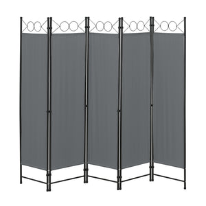 Rumsavdelare Saragossa 5 - delad 200x171 cm olika färger en.casa - premiumXL