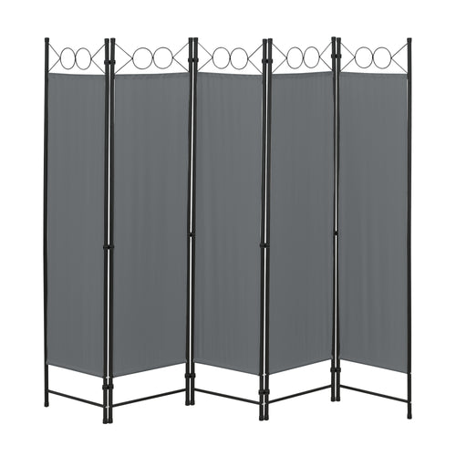 Rumsavdelare Saragossa 5 - delad 200x171 cm olika färger en.casa - premiumXL