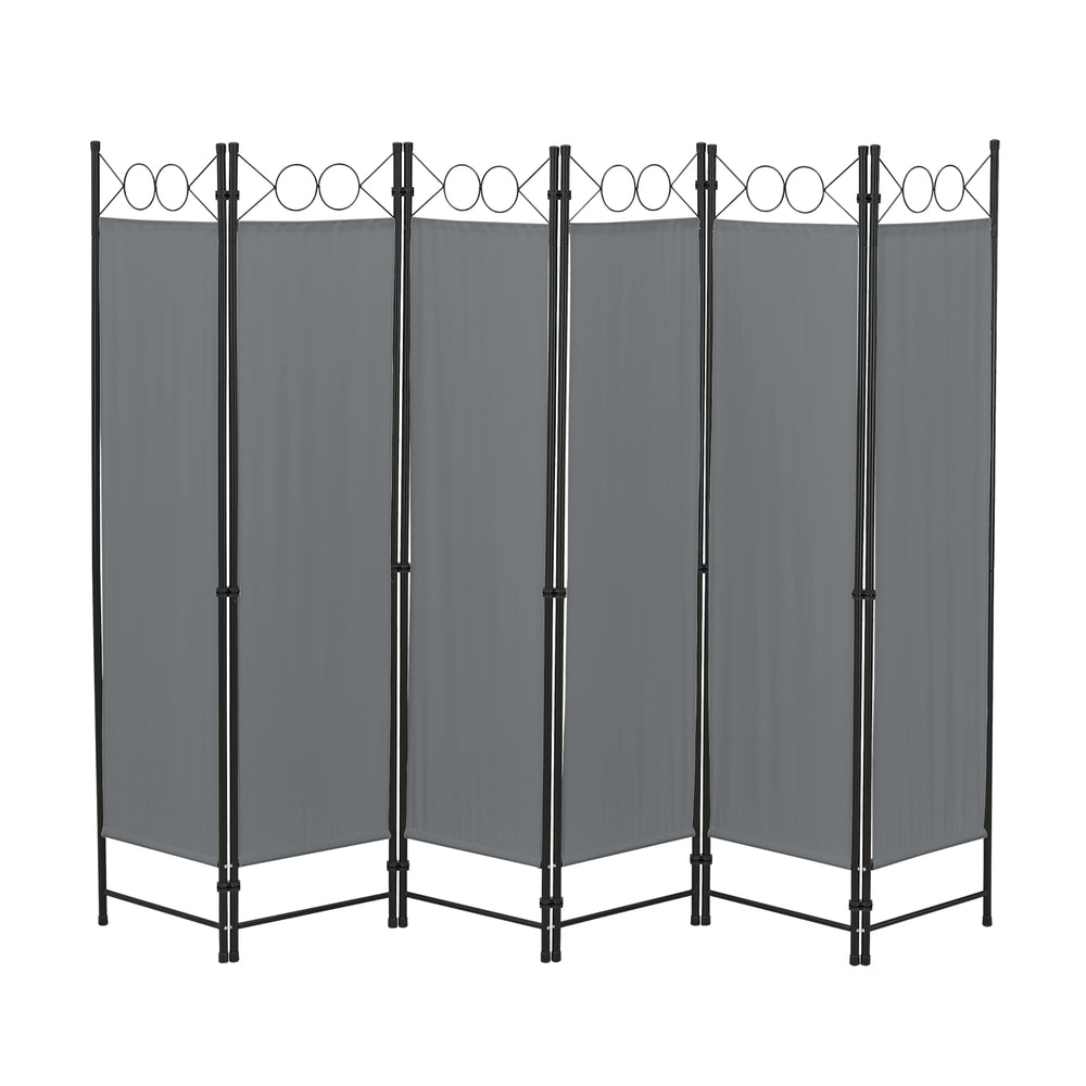 Rumsavdelare Saragossa 6-delad 240x171 cm olika färger en.casa - premiumXL