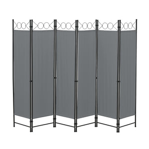 Rumsavdelare Saragossa 6-delad 240x171 cm olika färger en.casa - premiumXL