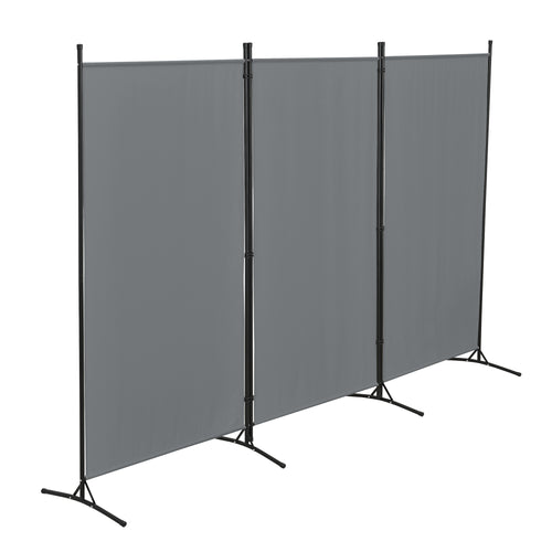Rumsavdelare Teruel 3-delad 260x176 cm olika färger en.casa - premiumXL