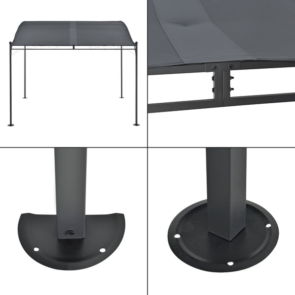 Pergola Teresina 300x250cm olika färger [en.casa]