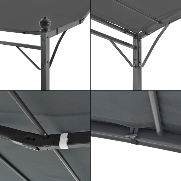 Pergola Teresina 300x250cm olika färger [en.casa]