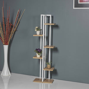 Blomhylla Tohmajärvi metall 120x34x21cm i olika färger [en.casa] - premiumXL