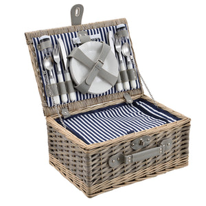 Picknickkorg med bestick - Set för 2/4 personer i olika färger casa.pro - premiumXL