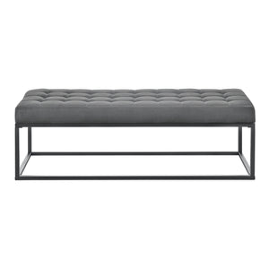 Sittbänk Salta 120x40x38 cm metall [pro.tec] välj modell