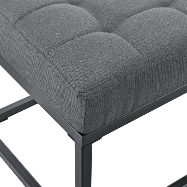 Sittbänk Salta 120x40x38 cm metall [pro.tec] välj modell