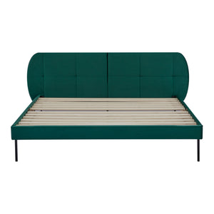 Klädd sängstomme Porvoo inkl. madrass [en.casa] 