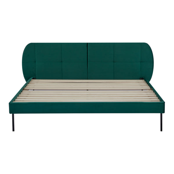 Klädd sängstomme Porvoo inkl. madrass [en.casa] 