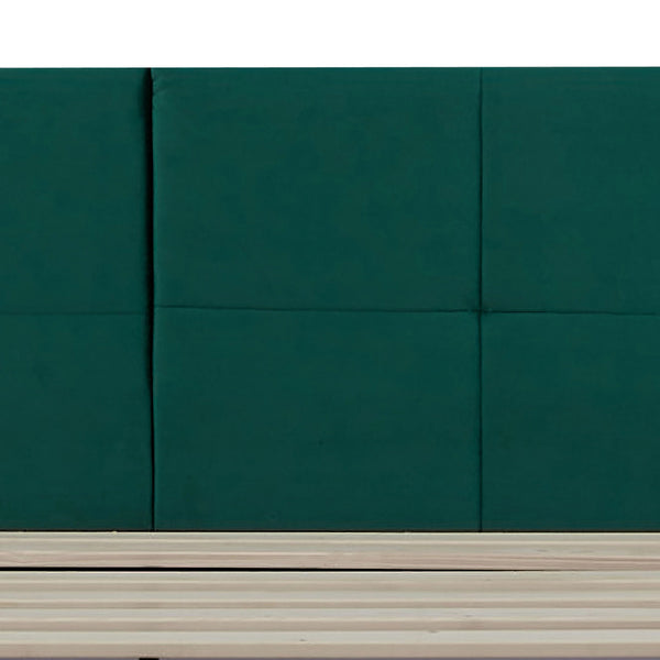 Klädd sängstomme Porvoo inkl. madrass [en.casa] 