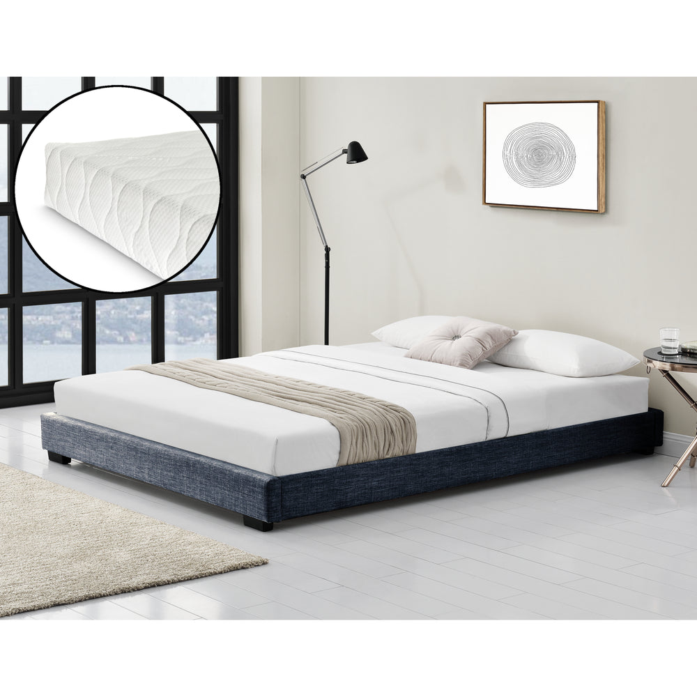 Polstersäng Solingen konstläder med kallskummadrass 90x200 cm Corium - premiumXL