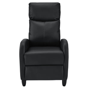 Relax fåtölj Cleo stoppad sitshöjd46cm metall svart justerbar rygg [en.casa] välj modell