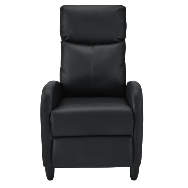 Relax fåtölj Cleo stoppad sitshöjd46cm metall svart justerbar rygg [en.casa] välj modell