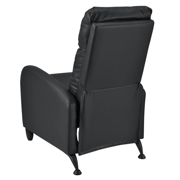 Relax fåtölj Cleo stoppad sitshöjd46cm metall svart justerbar rygg [en.casa] välj modell