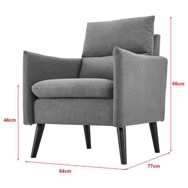 Fåtölj Eitting 85x64x77 cm [en.casa] välj modell