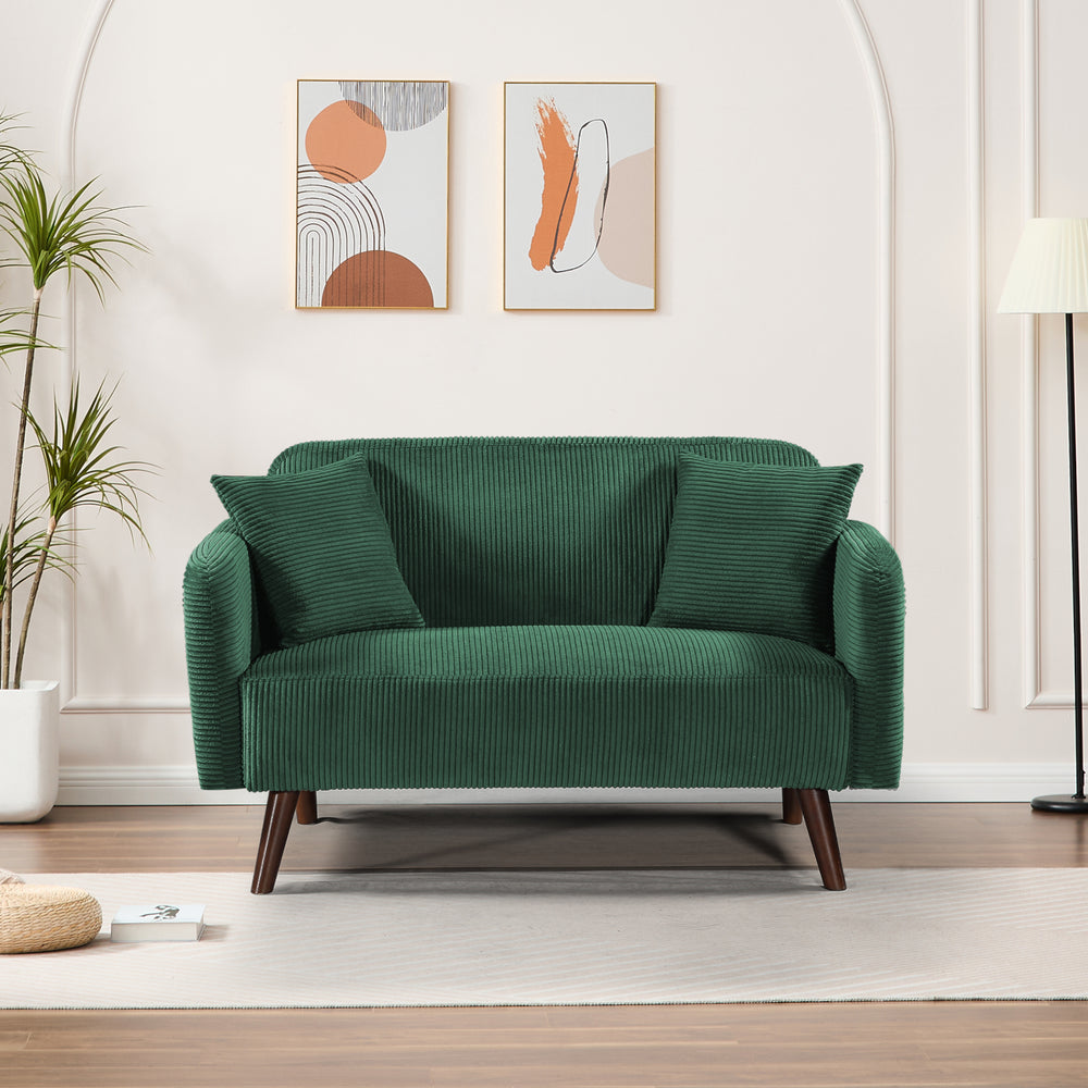 Soffa Midt 2-sits 132x70x80,5 cm [en.casa] 