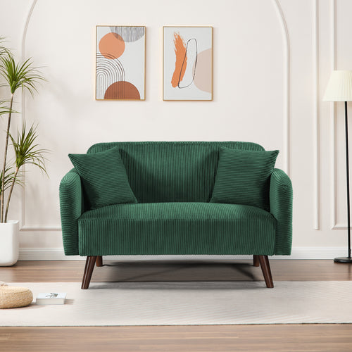 Soffa Midt 2-sits 132x70x80,5 cm [en.casa] 