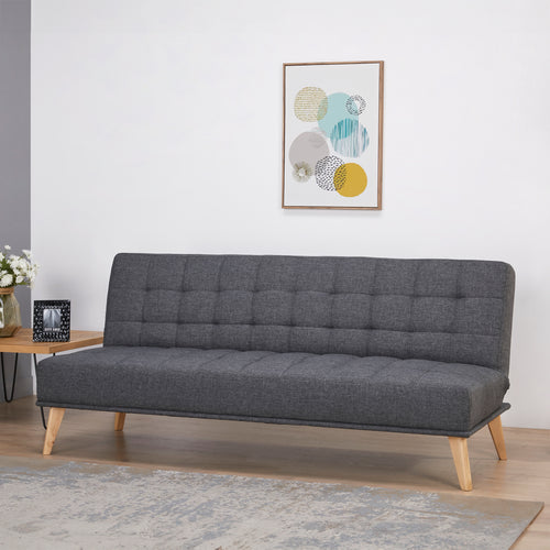 Sovsoffa Pukkila 180x86x81 cm Textil [en.casa]