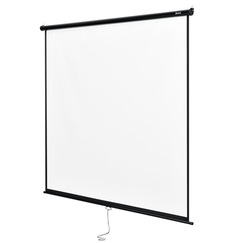 Projektorduk Projektorskärm 113 tum/287 cm 213x216x6cm HD/3D PVC beläggning Gain 1,1 [in.tec]