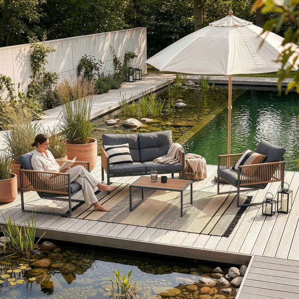 Loungeset Karg 4-del. [casa.pro]