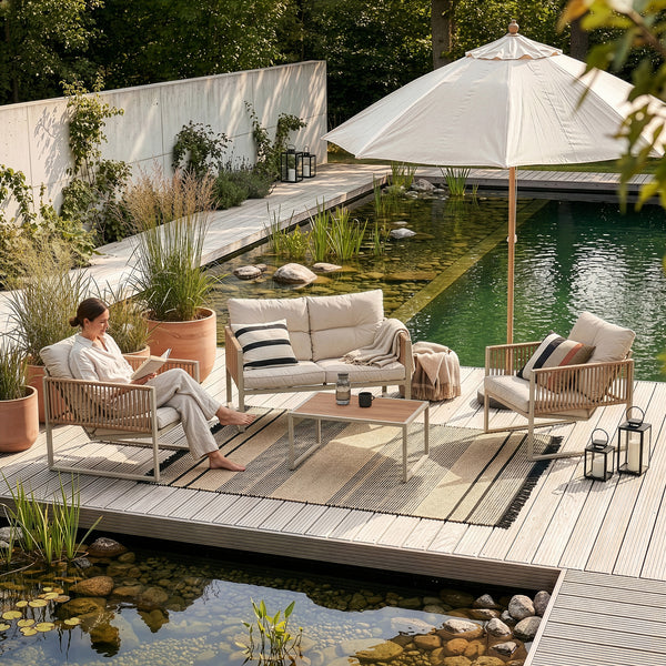 Loungeset Karg 4-del. [casa.pro]