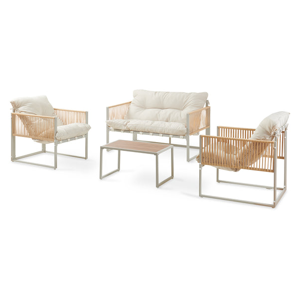 Loungeset Karg 4-del. [casa.pro]