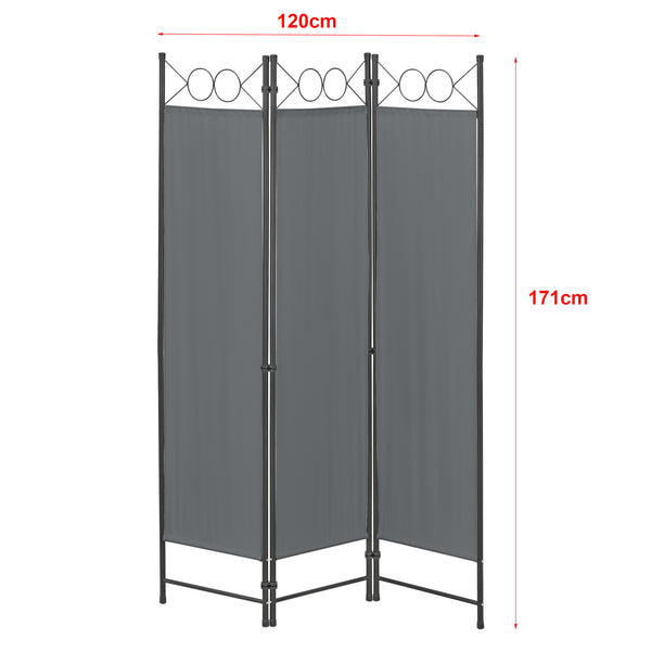Rumdelare Saragossa 3-delad 120x171 cm olika färger en.casa