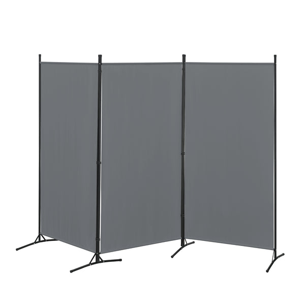 Rumsavdelare Teruel 3-delad 260x176 cm olika färger en.casa