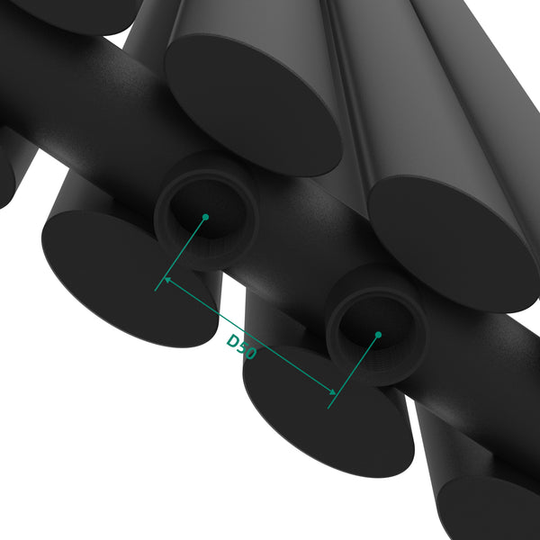 Designradiator Nore böjd tvåskiktad