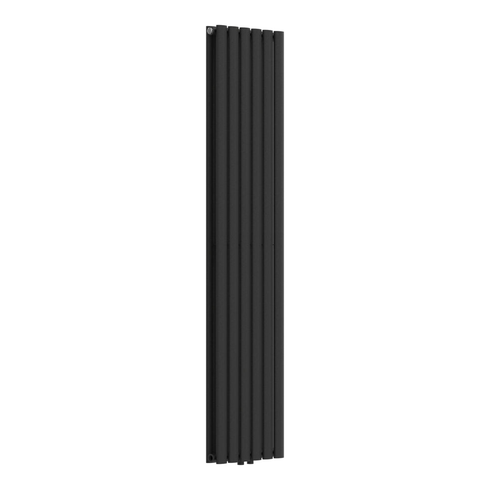 Design rörradiator Nore svart 160x36cm dubbelt lager 1198W [neu.haus]