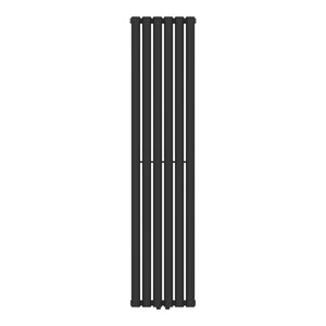 Design rörradiator Nore svart 160x36cm enkelradig 636W [neu.haus]