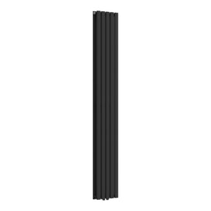 Design rörradiator Nore svart 180x30cm dubbelt lager 1122W [neu.haus]