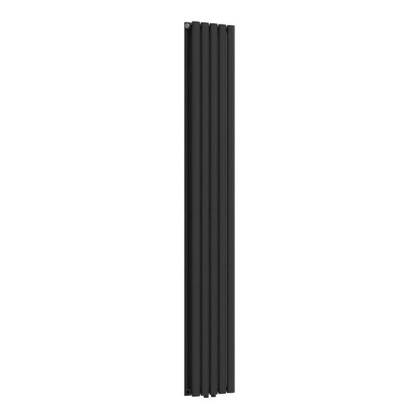 Design rörradiator Nore svart 180x30cm dubbelt lager 1122W [neu.haus]