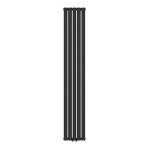 Design rörradiator Nore svart 180x30cm dubbelt lager 1122W [neu.haus]