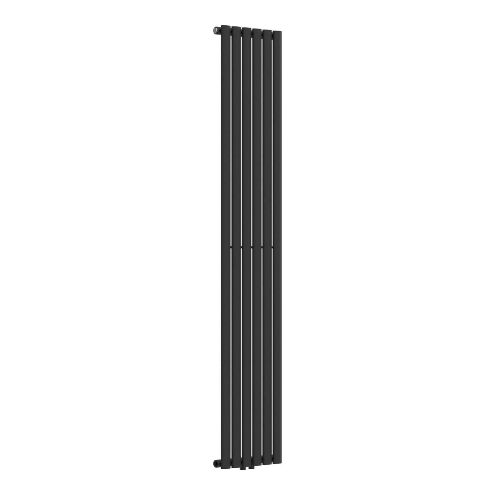 Designrörsradiator Nore Black 180x36cm Enkelt lager 707W [neu.haus]
