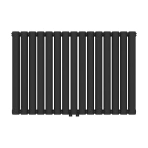 Design rörradiator Nore svart 60x90cm dubbelt lager 1180W [neu.haus]
