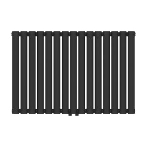 Design rörradiator Nore Black 60x90cm Enkelt lager 653W [neu.haus]