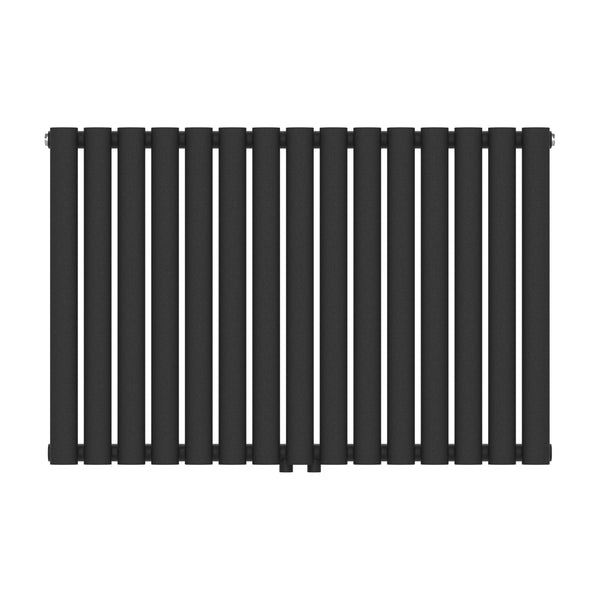 Design rörradiator Nore Black 60x90cm Enkelt lager 653W [neu.haus]