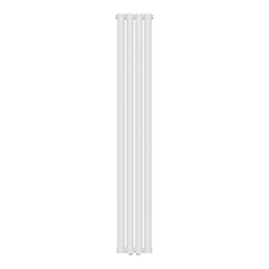 Design rörradiator Nore Vit 160x24cm Dubbellager 812W [neu.haus]
