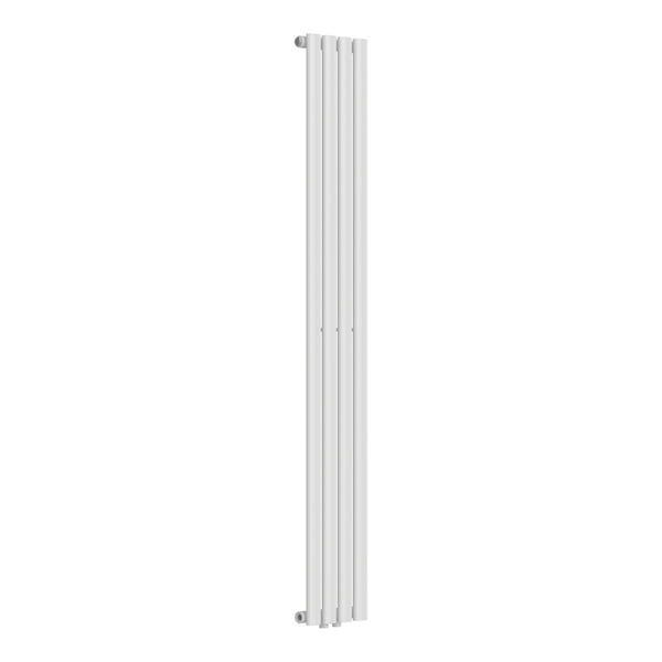 Design rörradiator Nore Vit 160x24cm Enkelrad 438W [neu.haus]