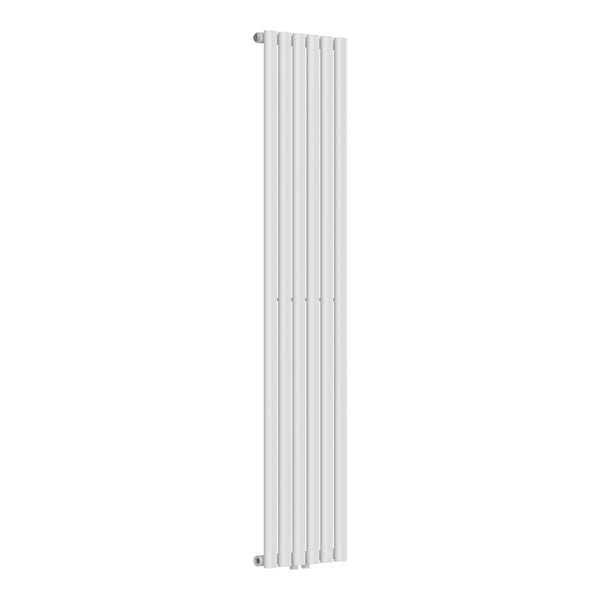 Design rörradiator Nore Vit 160x36cm Enkelrad 636W [neu.haus]