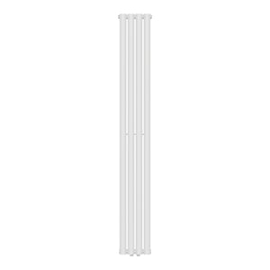 Design rörradiator Nore Vit 180x24cm Enkelrad 484W [neu.haus]