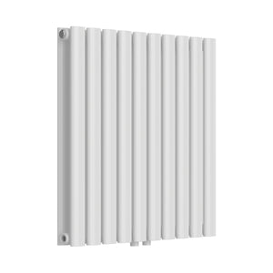 Design rörradiator Nore Vit 60x60cm Dubbellager 800W [neu.haus]