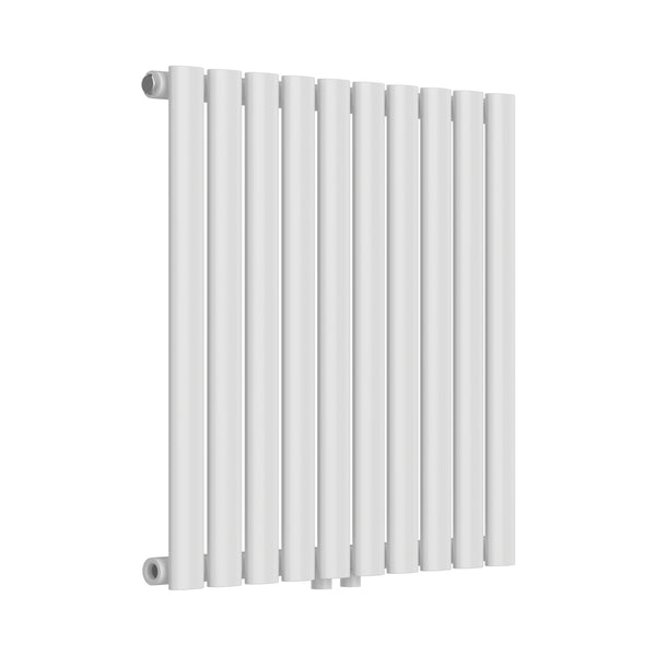 Design rörradiator Nore Vit 60x60cm Enkelt lager 449W [neu.haus]
