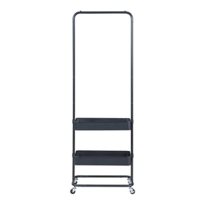 Klädställning Kumad på hjul 174,5x58x36 cm [en.casa]