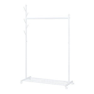 Rullbar klädhängare Snåsa 170x105x43 cm [en.casa]