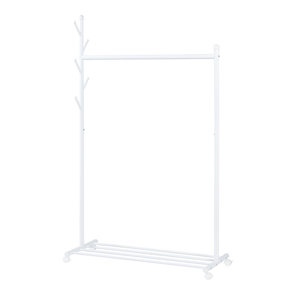 Rullbar klädhängare Snåsa 170x105x43 cm [en.casa]
