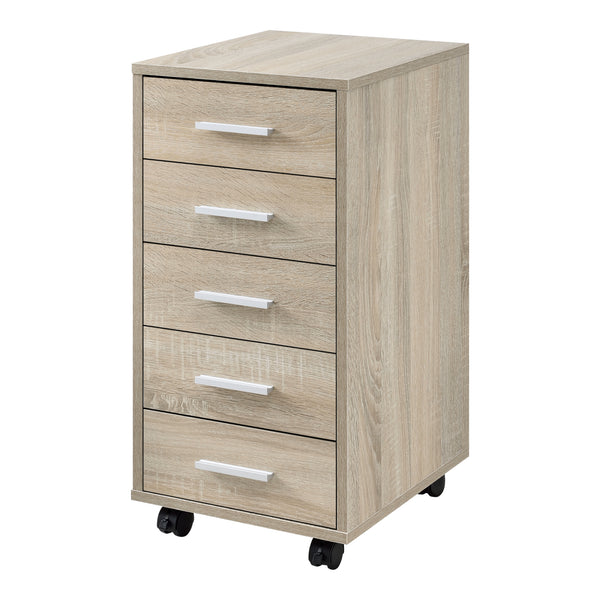 Kontorsskåp på hjul 63x33x38cm 5 lådor [en.casa] välj modell