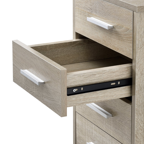 Kontorsskåp på hjul 63x33x38cm 5 lådor [en.casa] välj modell