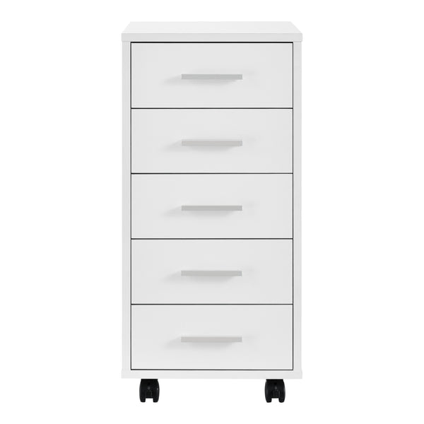 Kontorsskåp på hjul 63x33x38cm 5 lådor [en.casa] välj modell